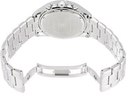 Coach Kent Chronograph Blue Dial Silver Steel Strap Watch for Men - 14602555