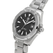 Tag Heuer Aquaracer Automatic Black Dial Silver Steel Strap Watch for Men - WAY2110.BA0928