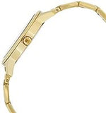 Michael Kors Hartman Quartz Gold Dial Gold Steel Strap Watch For Women - MK3490