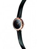 Gucci Diamantissima Quartz Black Dial Black Leather Strap Watch for Women - YA141401