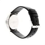 Calvin Klein High Noon Quartz White Dial Black Leather Strap Watch for Men - K8M211C6