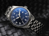 IWC Le Petit Prince XVIII Edition Blue Dial Silver Steel Strap Watch for Men - IW327014