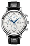 IWC Portofino Chronograph White Dial Black Leather Strap Watch for Men - IW391024