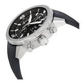 IWC Aquatimer Chronograph Black Dial Black Leather Strap Watch for Men - IW376803