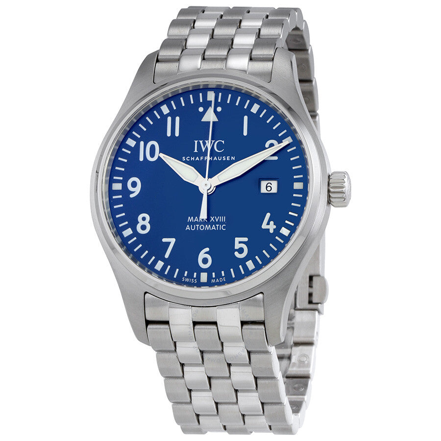 IWC Le Petit Prince XVIII Edition Blue Dial Silver Steel Strap