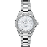 Tag Heuer Aquaracer White Mother of Pearl Dial Watch for Women - WBD1314.BA0740