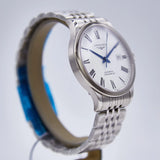 Longines Record Automatic Stainless Steel 40mm untuk Pria - L2.821.4.11.6