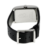 Calvin Klein Window Black Dial Black Leather Strap Watch for Men - K2M21107