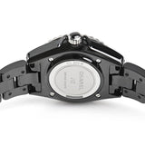 Chanel J12 Quartz Diamonds Black Dial Black Steel Strap Watch for Women - J12 H5701