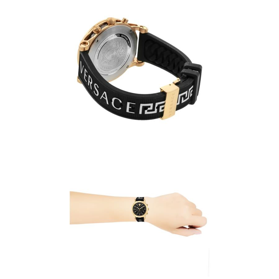 Versace watch hot sale rubber strap