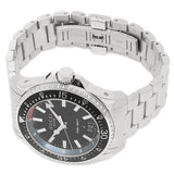 Gucci Dive Quartz Black Dial Silver Steel Strap Watch For Men - YA136212