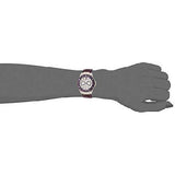 Guess Limelight Quartz Silver Dial Purple Leather Strap Watch For Women - W0775L6