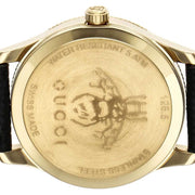 Gucci G Timeless Quartz Blue Dial Black Leather Strap Watch For Men - YA1265018