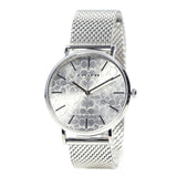 Coach Perry Quartz Silver Dial Silver Mesh Bracelet Watch for Women - 14503384