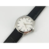 Tissot T Classic PR 100 White Dial Black Leather Strap Watch for Men - T101.410.16.031.00