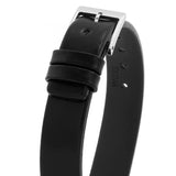 Calvin Klein Firm Black Dial Black Leather Strap Watch for Women - K3N231C1