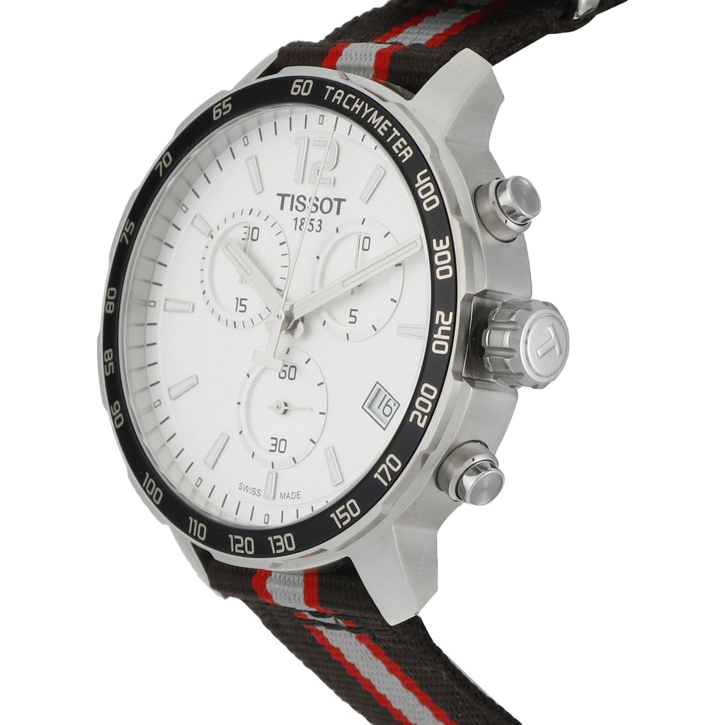 Tissot Quickster Chronograph NBA Toronto Raptors White Dial Two