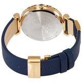 Versace Palazzo Empire Greca Quartz Blue Dial Blue Leather Strap Watch for Women - VEDV00219