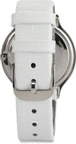 Calvin Klein Skirt White Dial White Leather Strap Watch for Women - K2U231K6