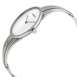 Calvin Klein Drift Silver Dial Silver Steel Strap Watch for Women - K6S2N116