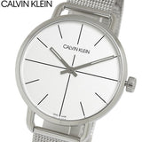 Calvin Klein Even Quartz White Dial Silver Steel Strap Watch for Women - K7B21126