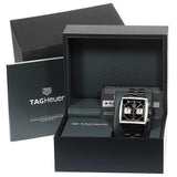 Tag Heuer Monaco Automatic Chronograph Black Dial Silver Steel Strap Watch for Men - CBL2113.BA0644