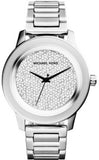 Michael Kors Kinley Diamond Pave Silver Dial Silver Steel Strap Watch for Women - MK5996