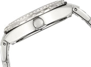Guess Viva Quartz Silver Dial Silver Steel Strap Watch For Women - W0111l1