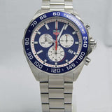 Tag Heuer Formula 1 Jam Tangan Tali Baja Perak Dial Biru untuk Pria - CAZ1018BA0842