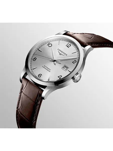 Longines Record Automatic Stainless Steel 40mm untuk Pria - L2.821.4.76.2