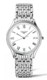 Longines Lyre White Dial Silver Stainless Steel Watch for Women - L4.259.4.11.6
