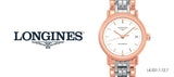 Longines Presence 30mm Automatic Two Tone Watch untuk Wanita - L4.321.1.12.7