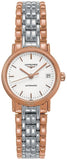 Longines Presence 30mm Automatic Two Tone Watch untuk Wanita - L4.321.1.12.7