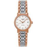 Longines Presence 30mm Automatic Two Tone Watch untuk Wanita - L4.321.1.12.7