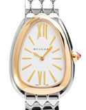 Bvlgari Serpenti Seduttori Quartz Silver Dial Silver Steel Strap Watch for Women - SERPENTI103144