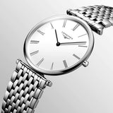 Longines La Grande Classique Ivory Dial 24mm Watch untuk Wanita - L4.755.4.71.6
