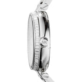 Michael Kors Skylar Silver Dial Silver Steel Strap Watch for Women - MK5866