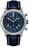 Breitling Navitimer 1959 Edition Blue Dial Blue Leather Strap Watch for Men - LB0910211C1P1