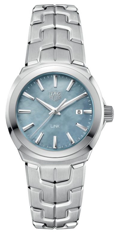 Tag Heuer Link Quartz Mother of Pearl Dial Silver Steel