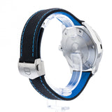 Tag Heuer Aquaracer Calibre 5 Jam Tangan Tali Nilon Hitam Dial Hitam Otomatis untuk Pria - WAY211B.FC6363