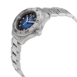 Tag Heuer Aquaracer Professional 200 Automatic Diamond Blue Dial Silver Steel Strap Watch for Women - WBP2411.BA0622