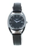 Longines Equestrian Quartz Diamond Black Dial Watch Wanita - L6.136.4.57.0