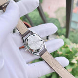Longines Equestrian Silver Dial Watch Wanita - L6.136.4.73.2