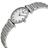 Longines La Grande Classique Diamonds White Dial Silver Steel Strap Watch for Women - L4.209.4.87.6