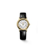 Longines Presence Automatic White Dial Black Watch untuk Wanita - L4.321.2.11.2