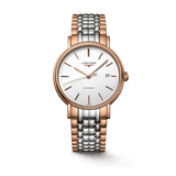 Longines Presence 30mm Automatic Two Tone Watch untuk Wanita - L4.321.1.12.7