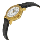 Longines Presence Automatic White Dial Black Watch untuk Wanita - L4.321.2.11.2