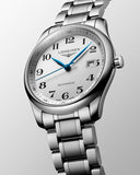 Longines Master Collection Jam Tangan Stainless Steel Otomatis untuk Pria - L2.793.4.78.6