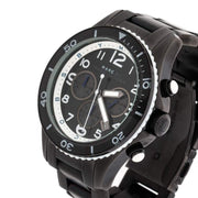 Marc Jacobs Rock Chronograph Limited Edition Gray Dial Gray Steel Strap Watch for Women - MBM5025