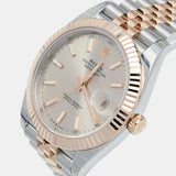Rolex Datejust 41 Oyster Rose Gold Dial Two Tone Oystersteel & Everose Gold Jubilee Bracelet Watch for Men- M126331-0010